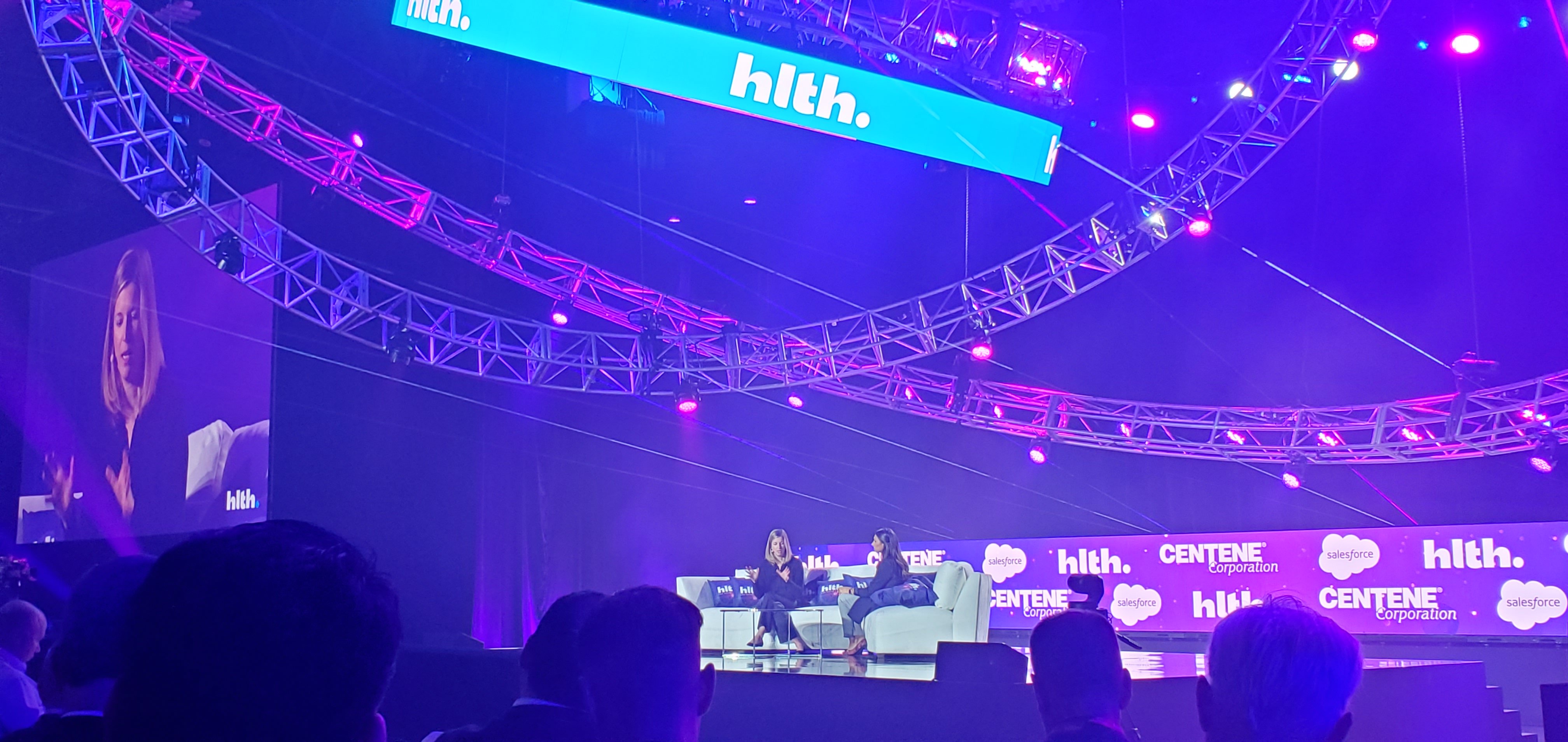 Centene CEO Sarah London speaks with Salesforce Chief Health Officer Fatima Paruk MD at HLTH 2022