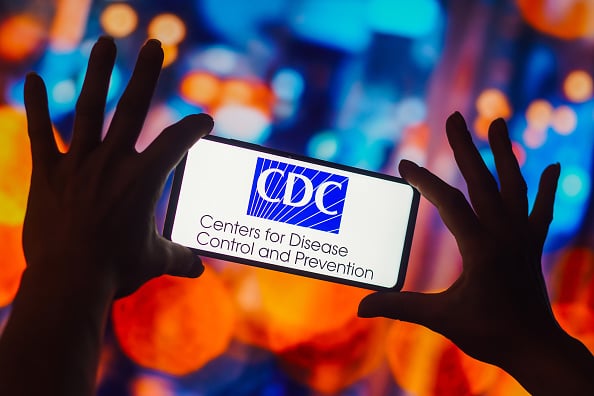 CDC image on cell phone