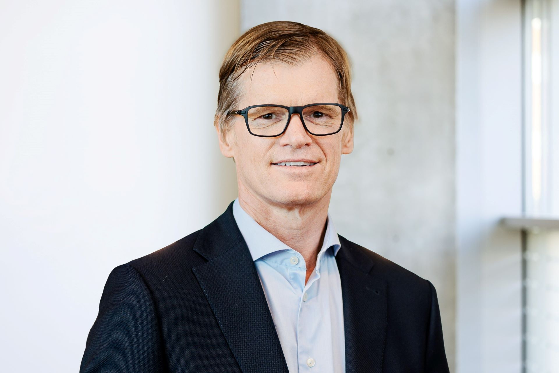 Headshot of Lundbecks CEO Charl van Zyl