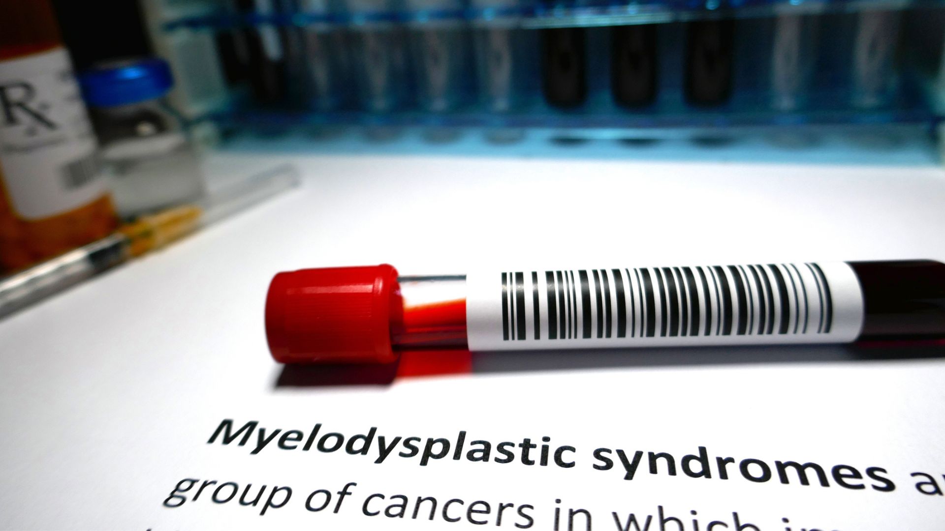 myelodysplastic syndromes blood abstract