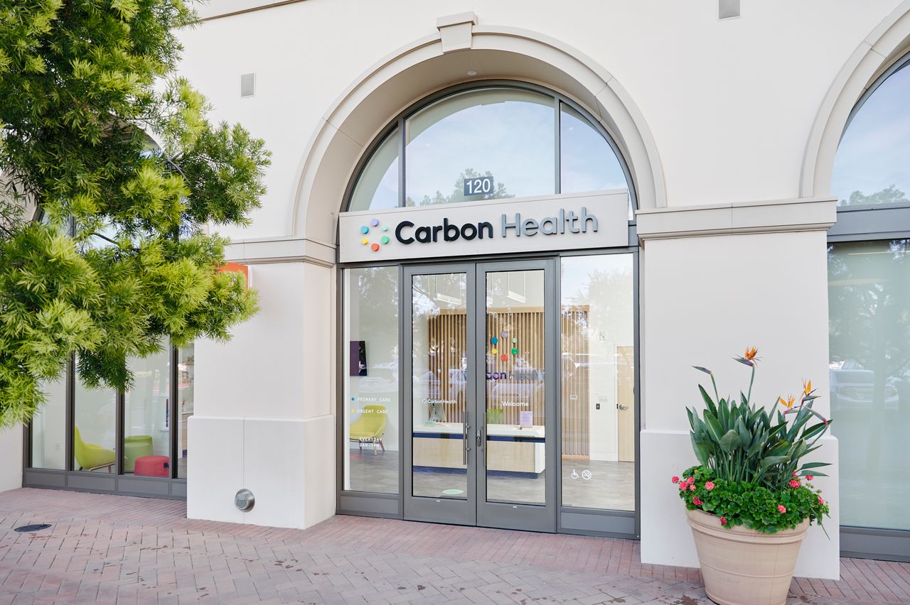 exterior of Carbon Health clinic
