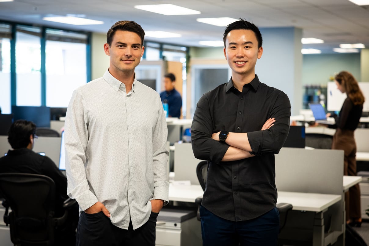 Charta Health co-founders Scott Morris and Justin Liu