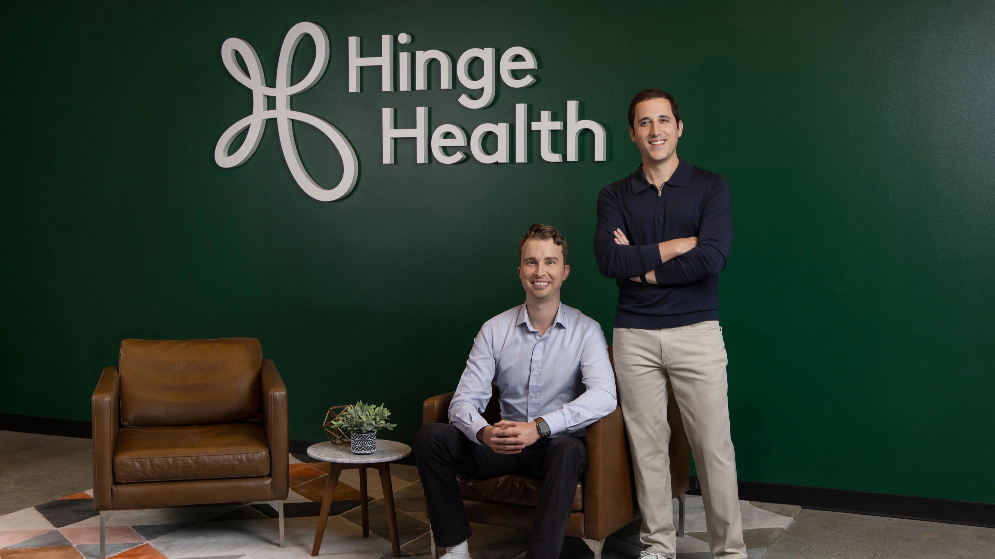 Hinge Health co-founders 2025 Gabriel Mecklenburg and Daniel Perez