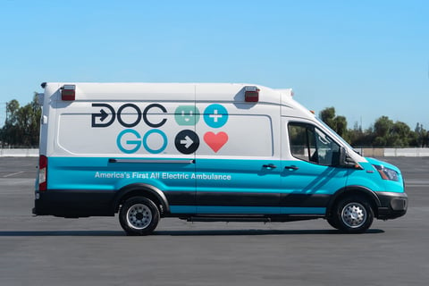 DocGo first all-electric ambulance