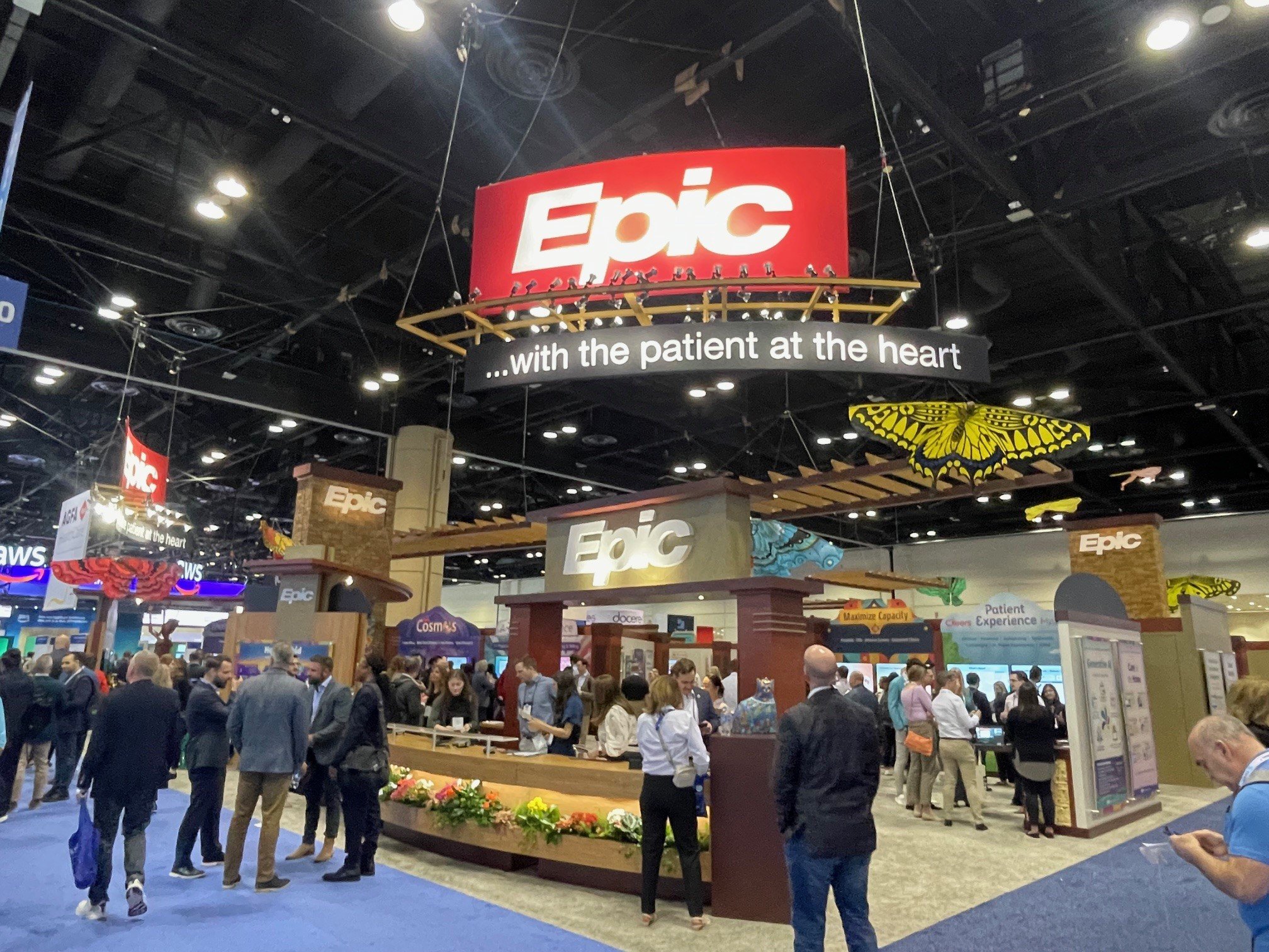 Epic booth at HIMSS 2024