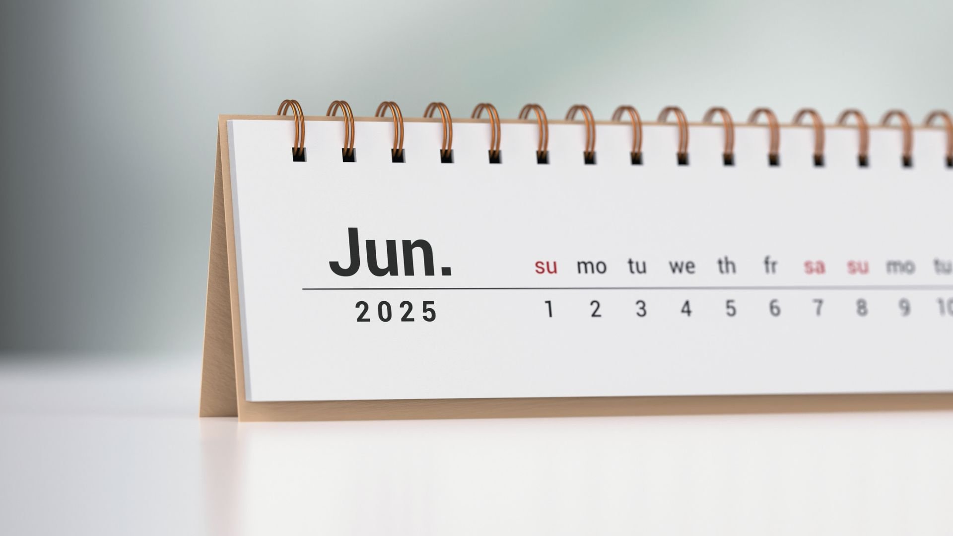 2025 June Calendar