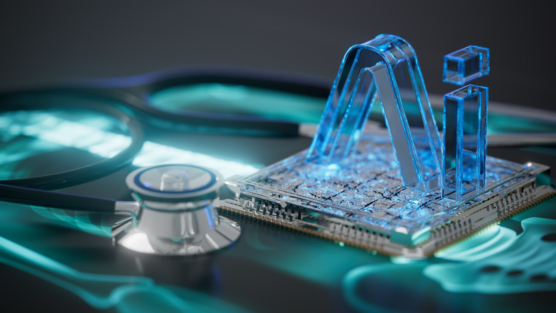 AI in healthcare image