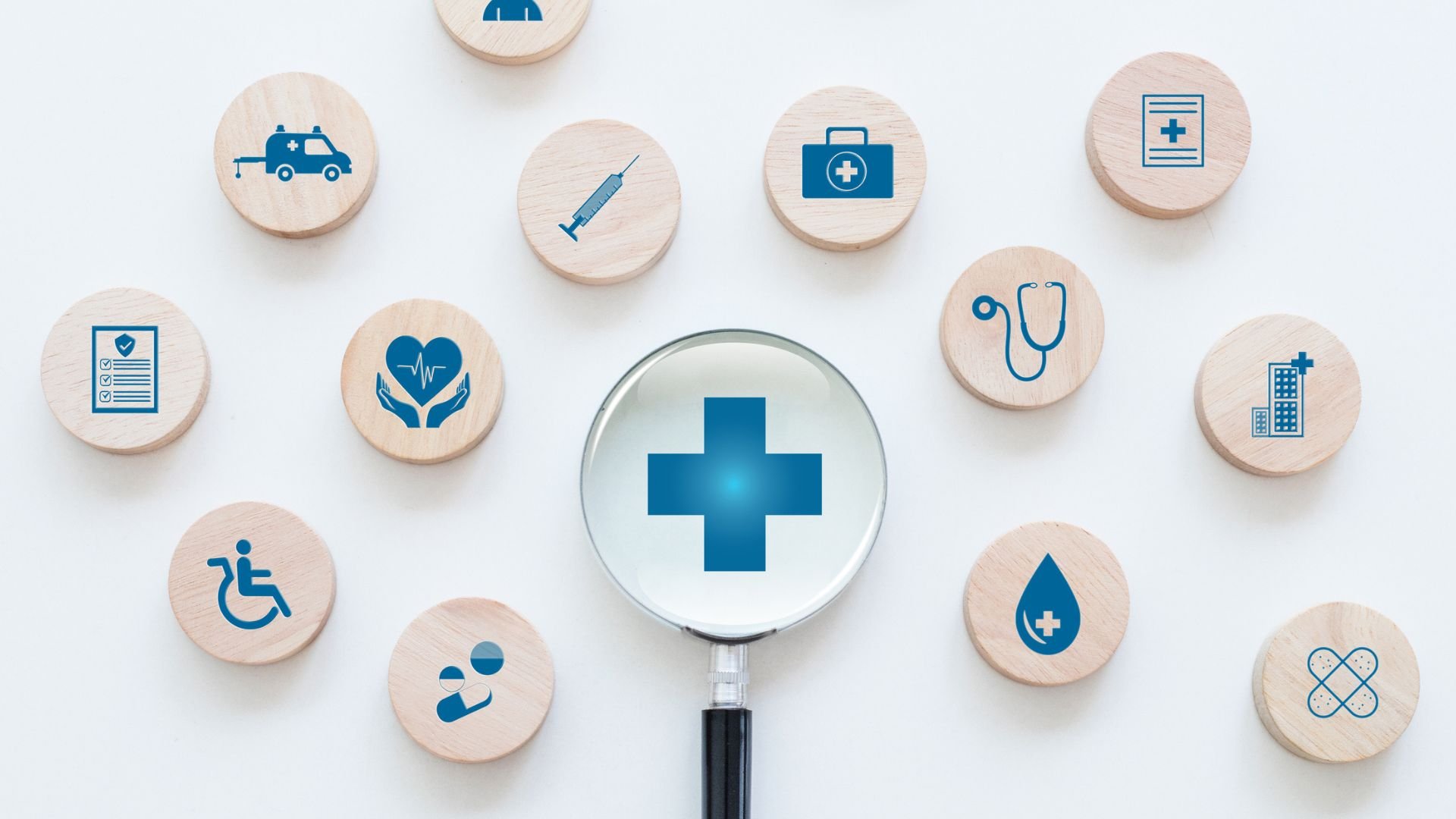 Health insurance concept graphic