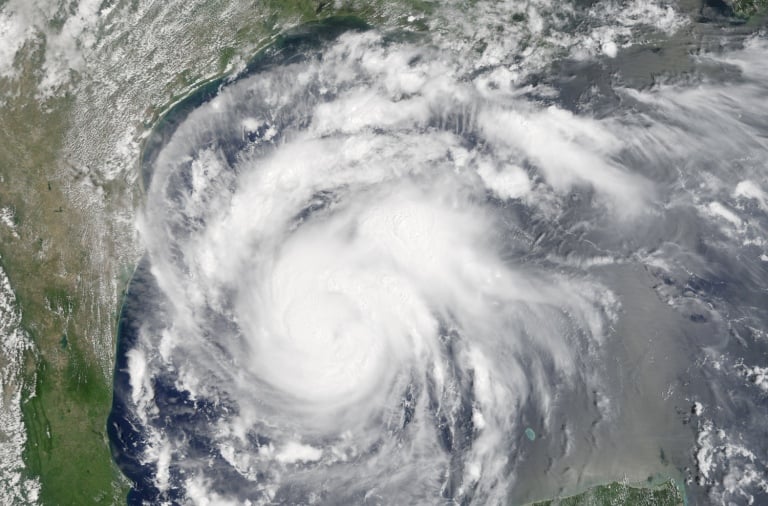 Hurricane Harvey approaches Texas