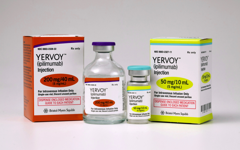 Yervoy immuno-therapy packaging