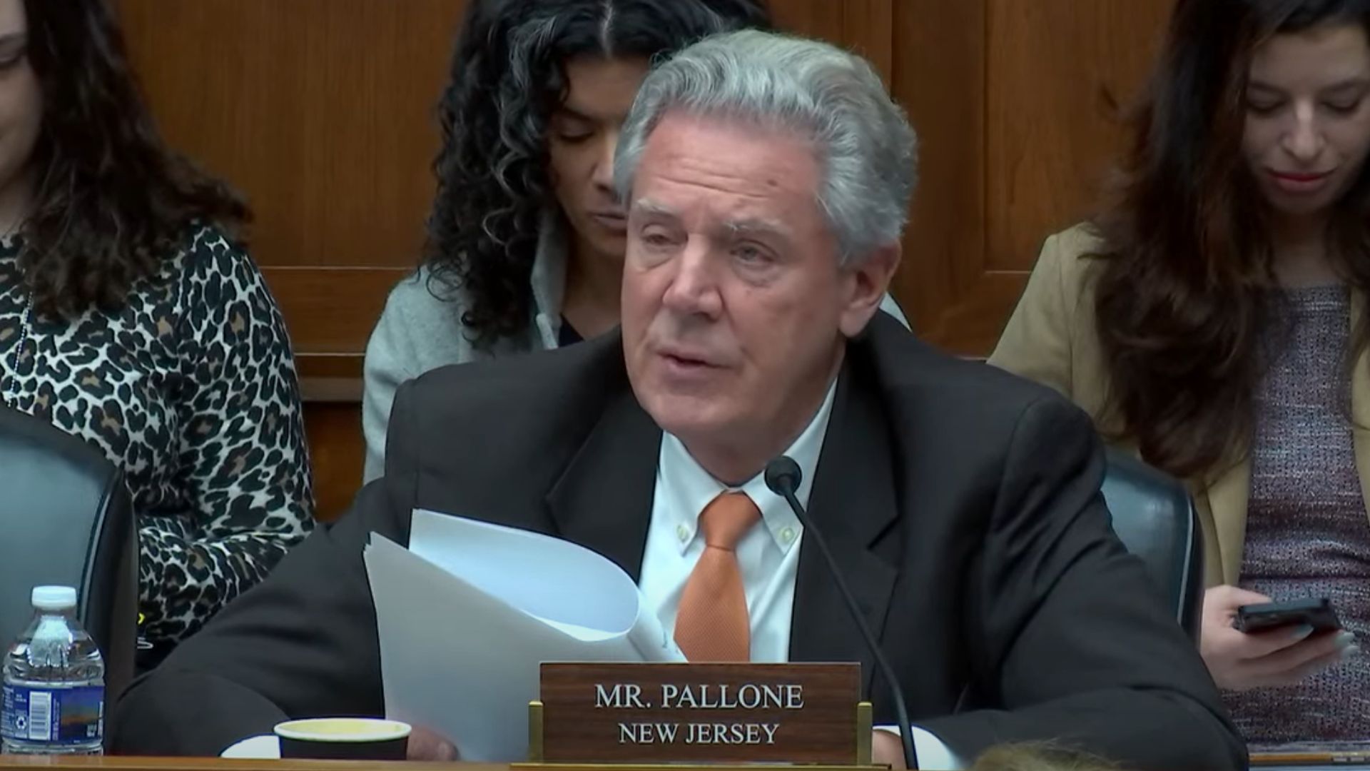 Rep Frank Pallone speaks during a Nov 15 2023 hearing