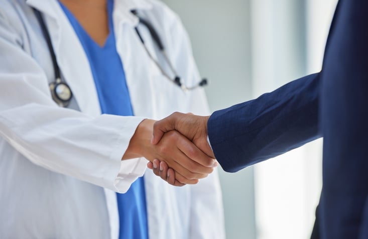 doctor handshake