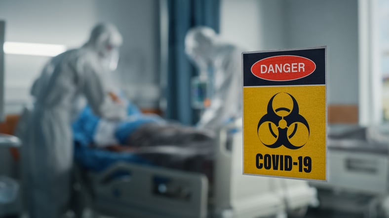 COVID-19 ICU danger