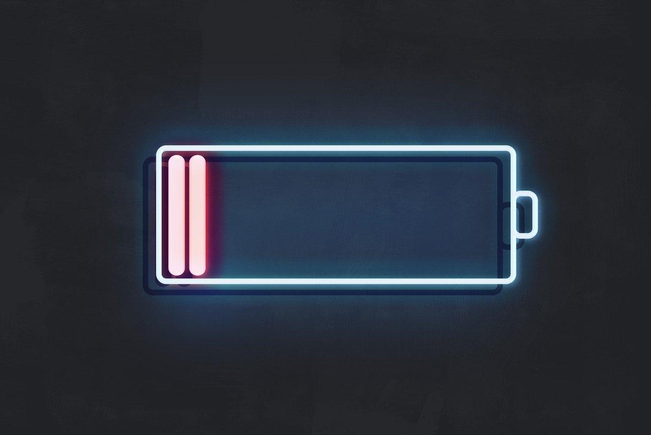 illustration of low battery symbol