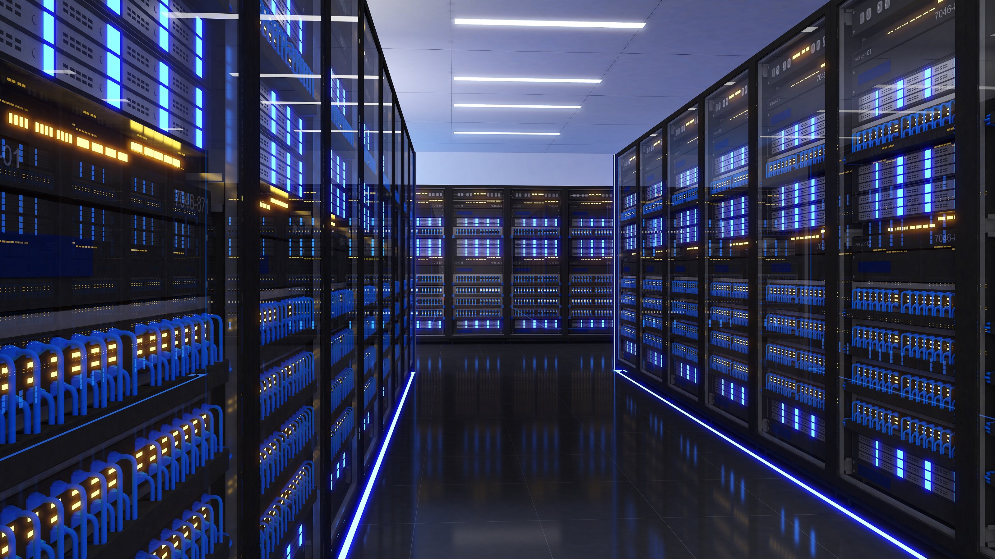 data database hard drive software server data center artificial intelligence AI