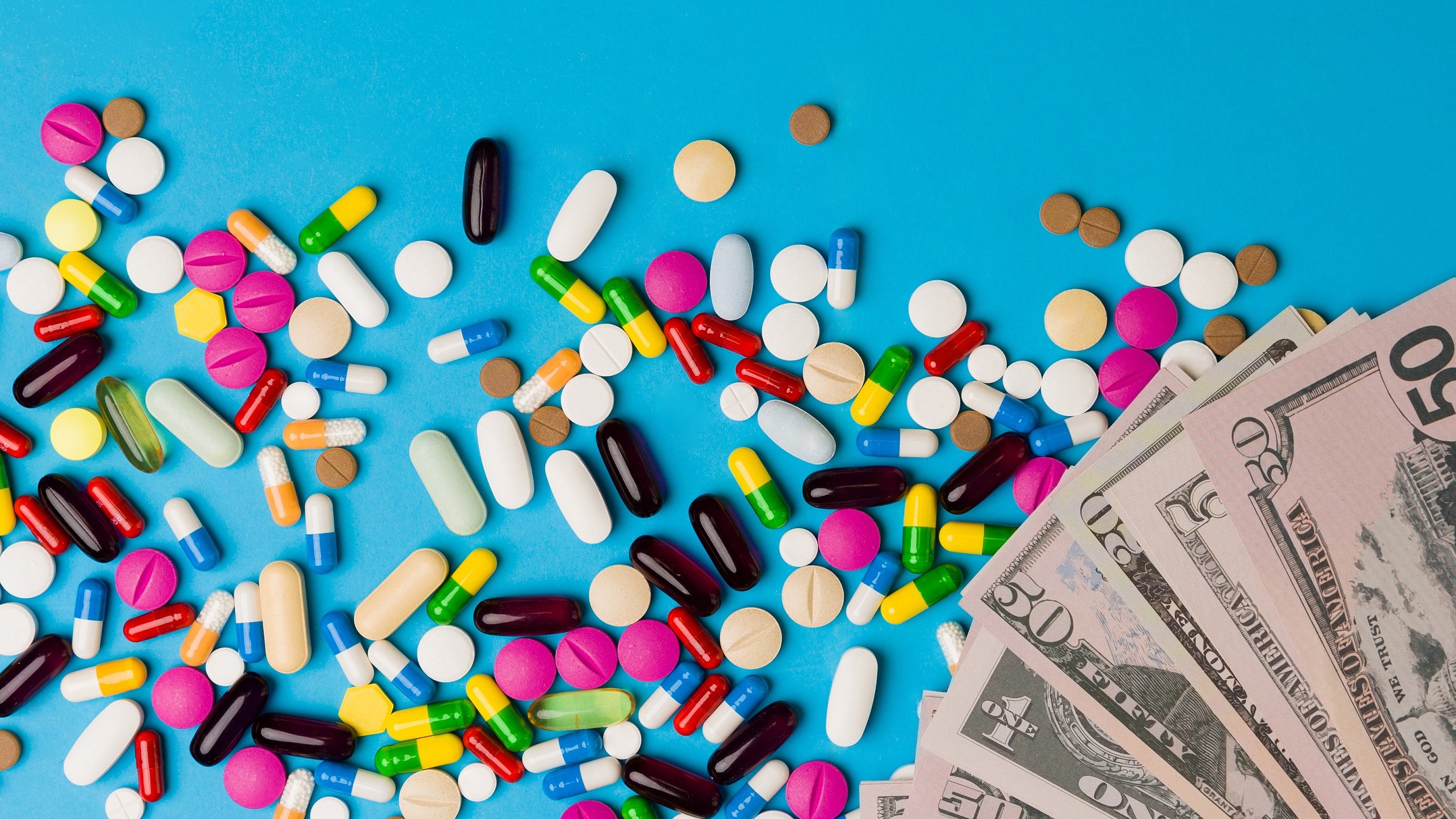 pills drug costs money prices cash