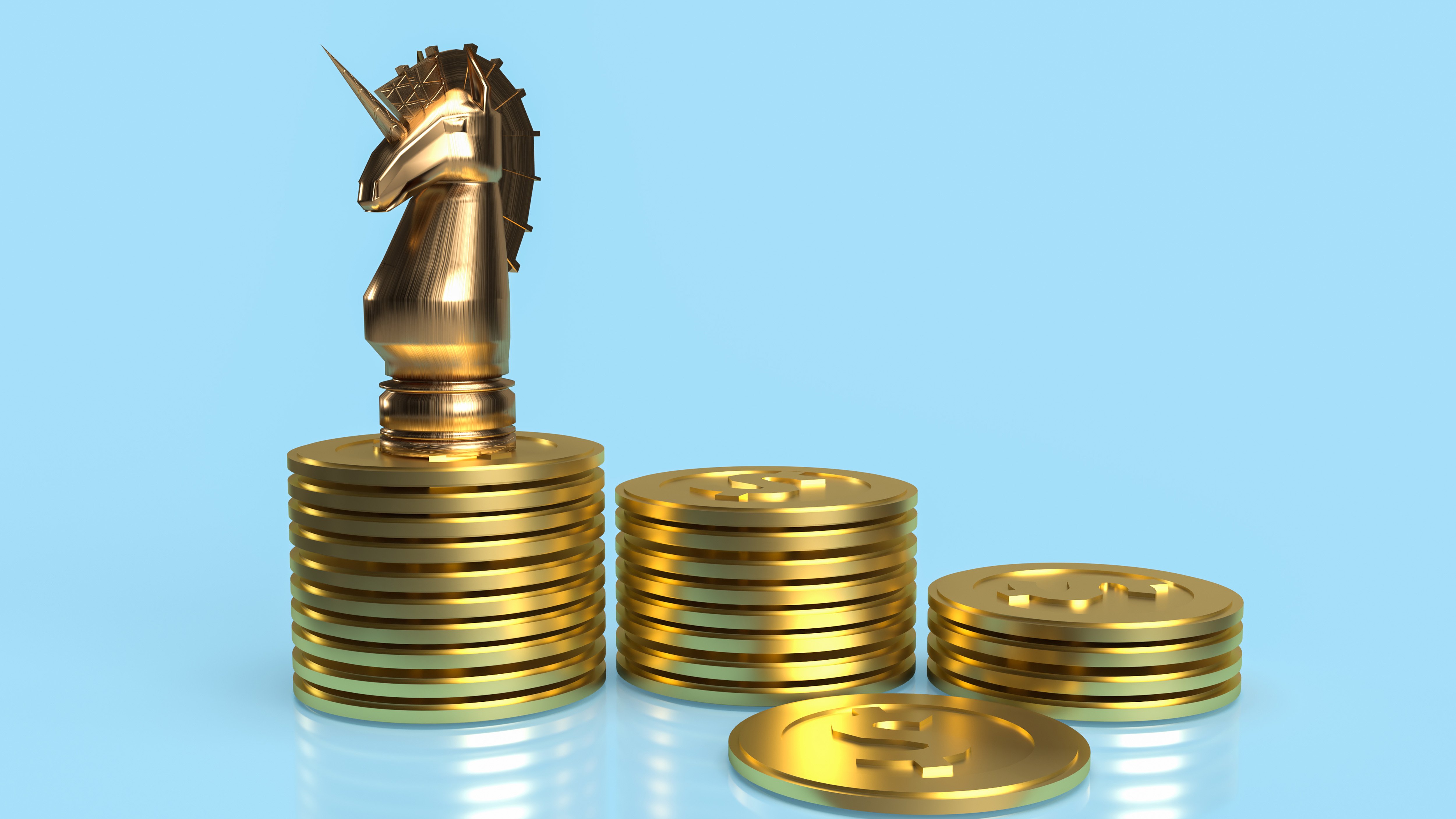 unicorn fundraise cash money coins financing