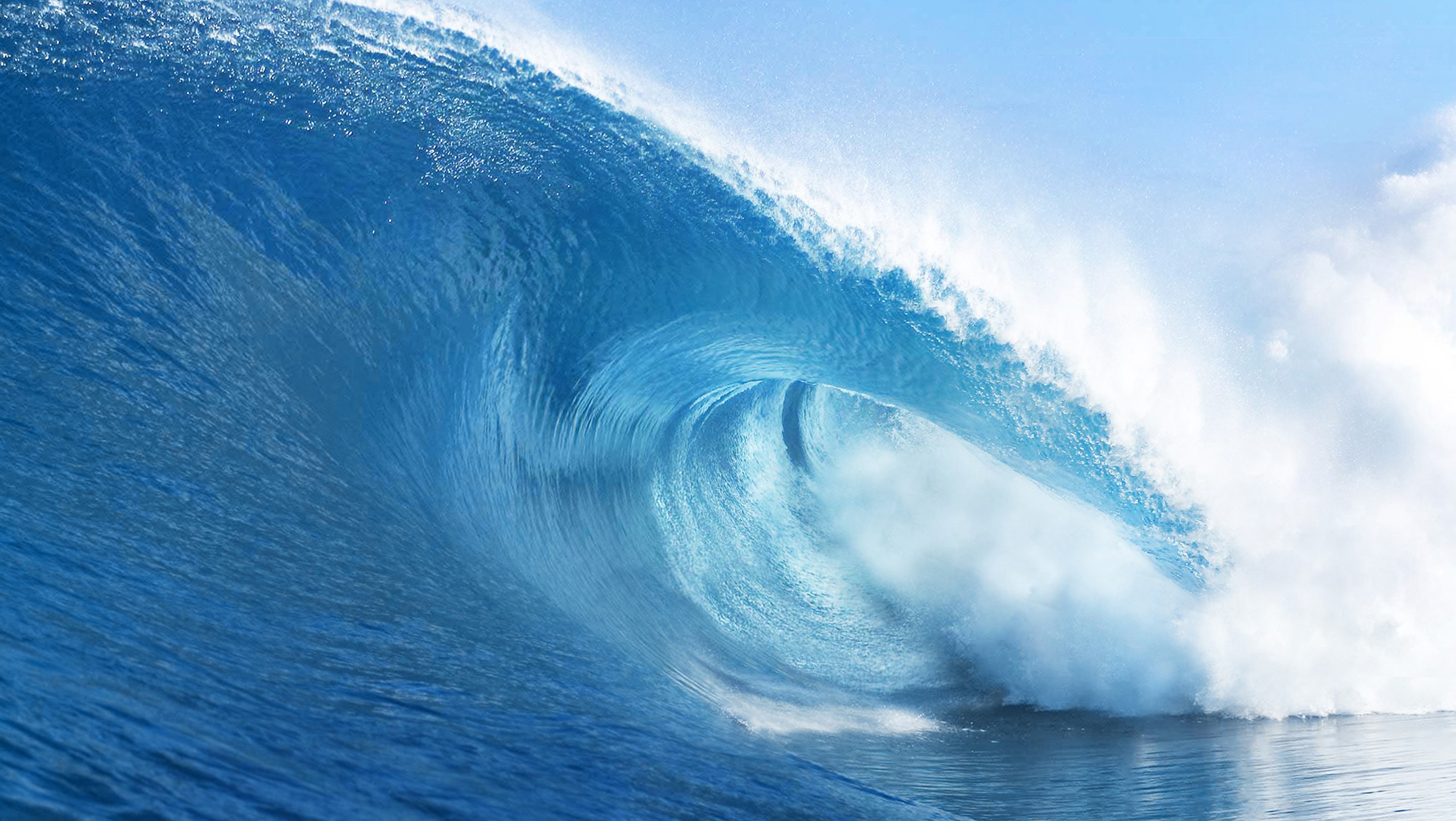 wave surf ocean blue