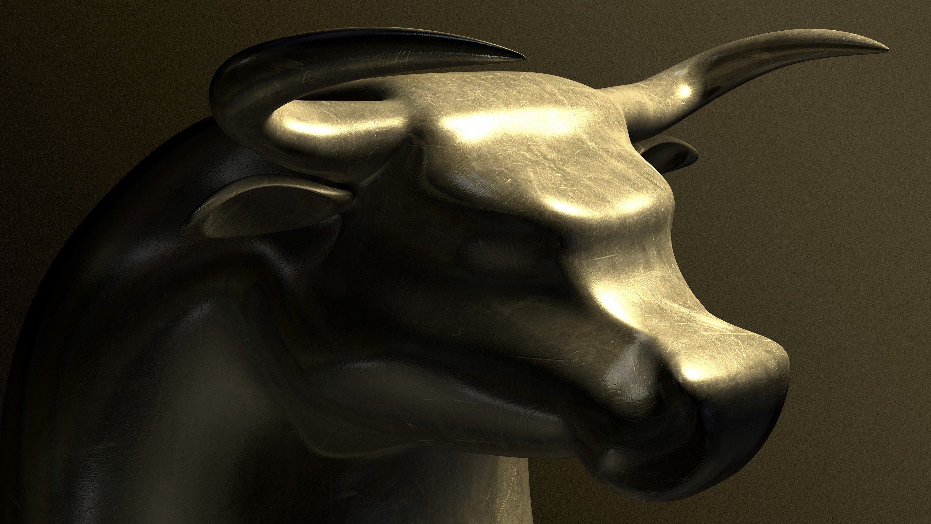 bullish bull confident executive stocks shares market