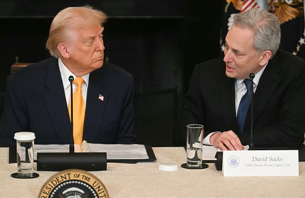 Donald Trump and David Sacks