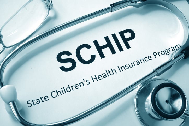 A page that reads state Childrens Health Insurance Program