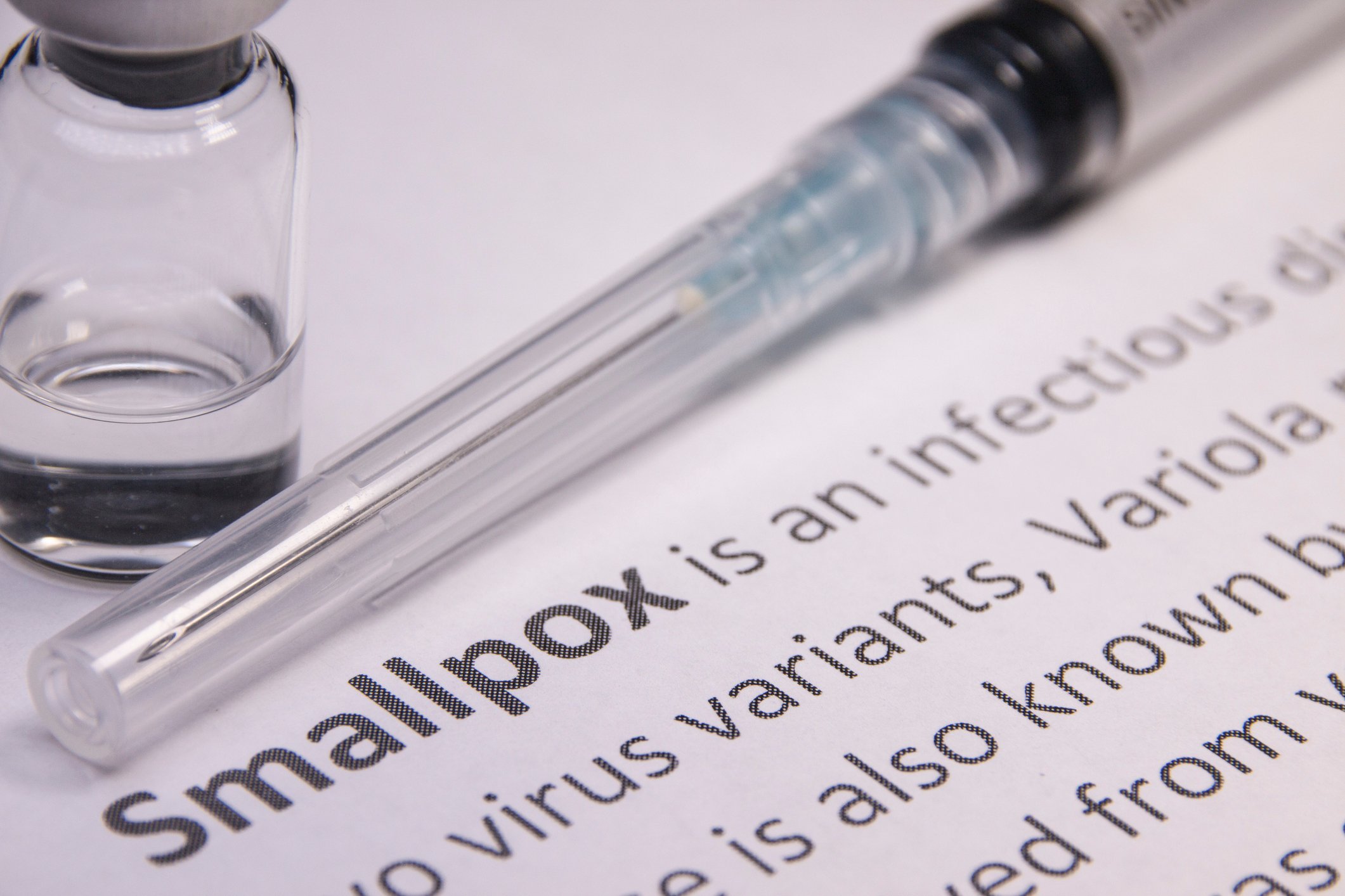 Smallpox stock image