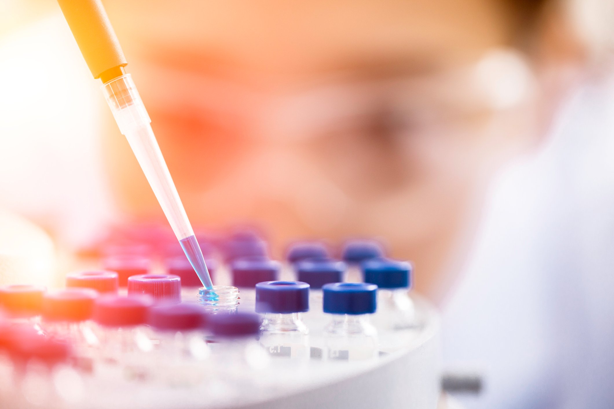 Female scientist in lab