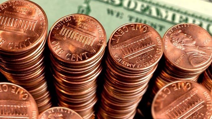 coins money pennies cents