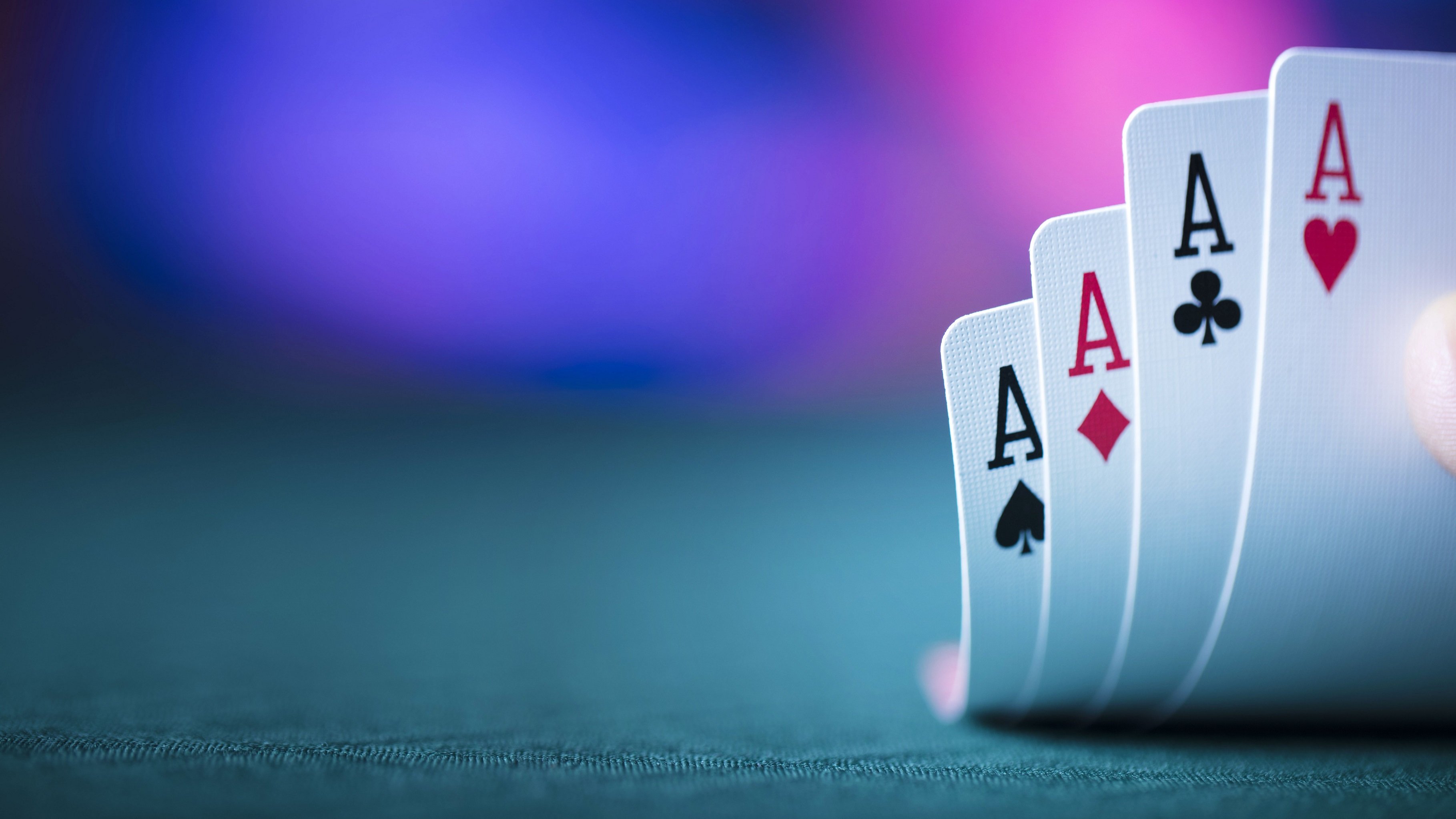 poker ace hand cards dealt bet all in 