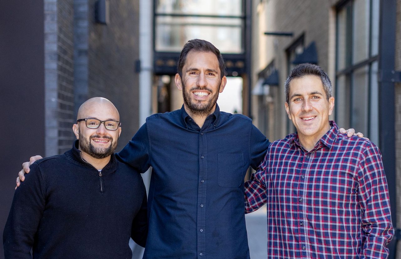 SteadyMD co-founders Guy Friedman and Yarone Goren and BlocHealth founder Jared S Taylor