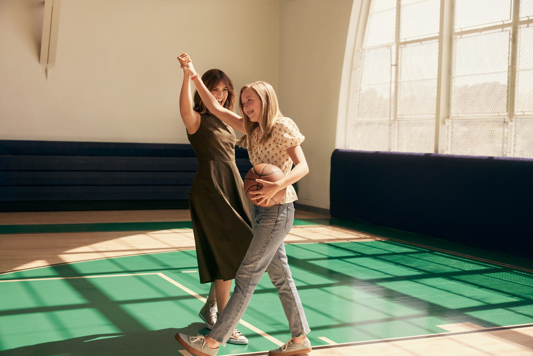 Mandy Moore and Anna in the Moments of Clarity ad