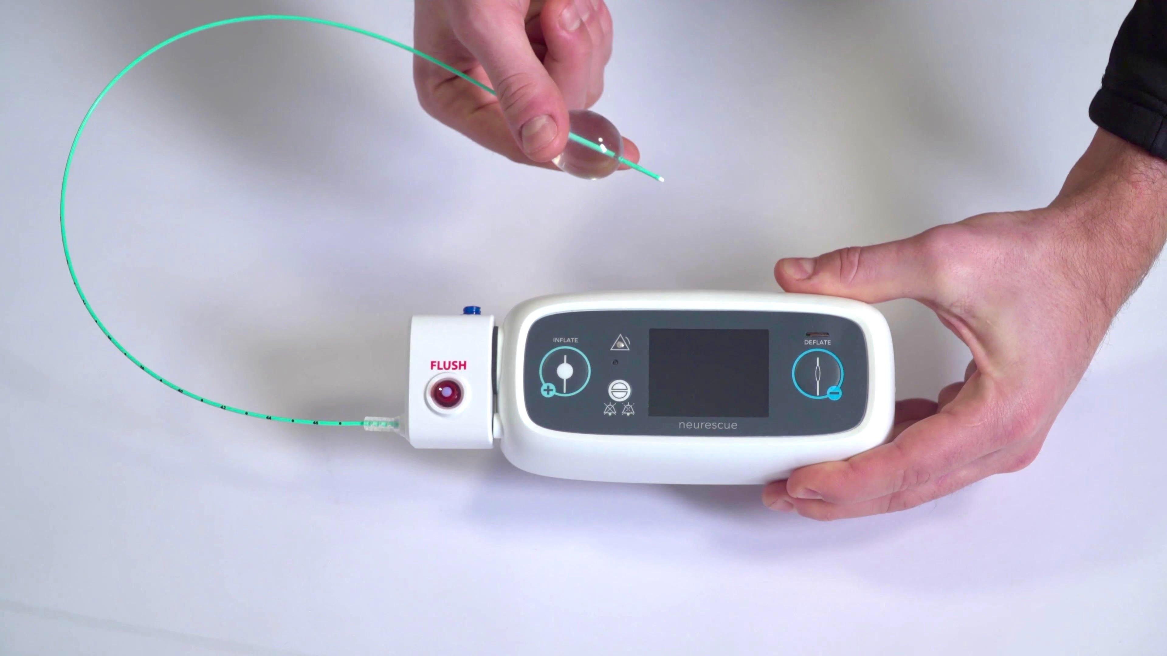 Neurescue device smart balloon catheter