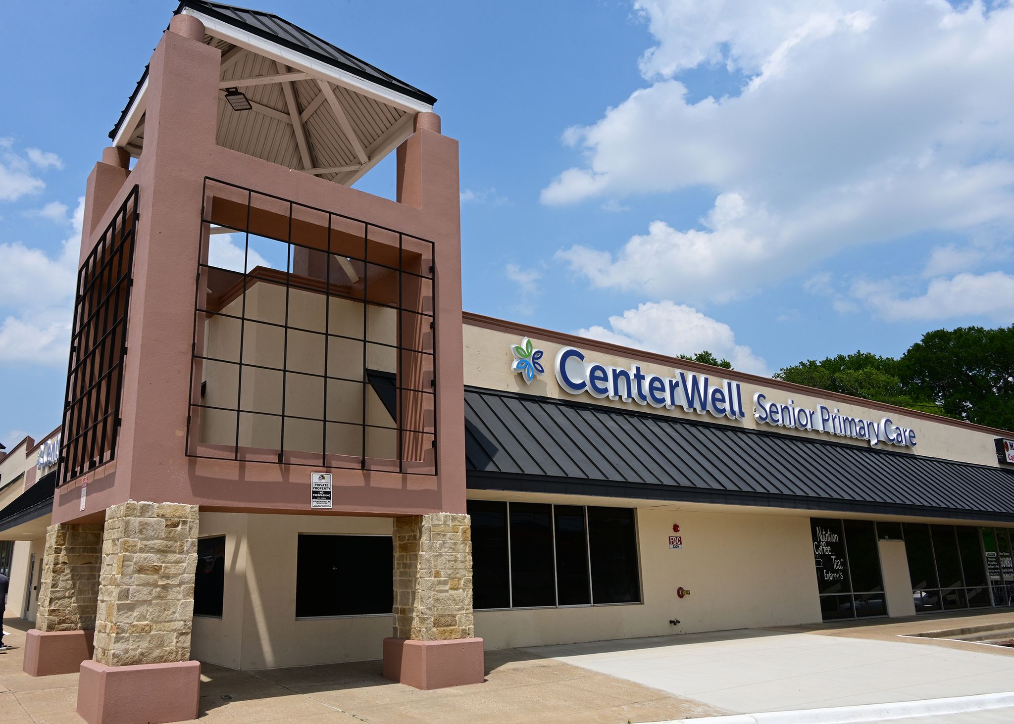 A CenterWell primary care clinic