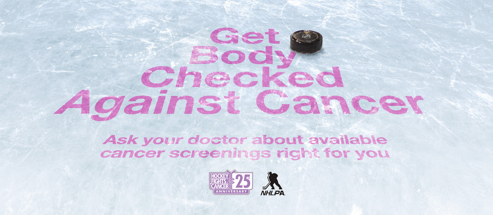  A graphic from AstraZenecas Get Body Checked Against Cancer website