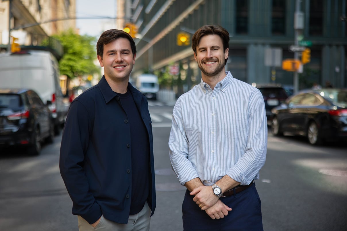 SuperDial founders Sam Schwager and Harrison Caruthers
