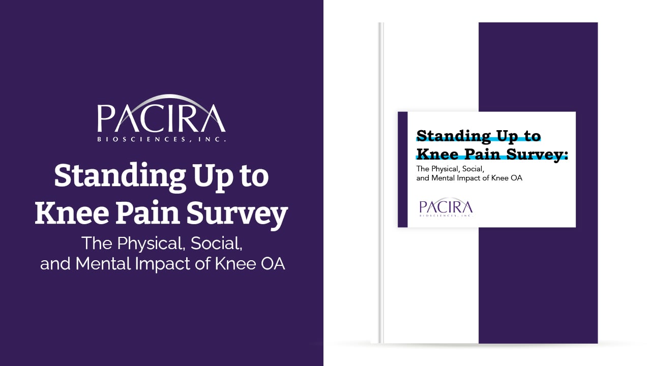Cover of Paciras survey report on knee pain