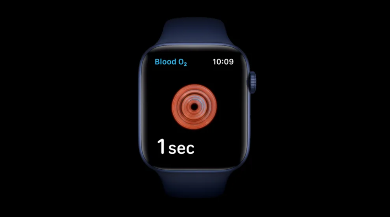 Apple Watch pulse oximeter