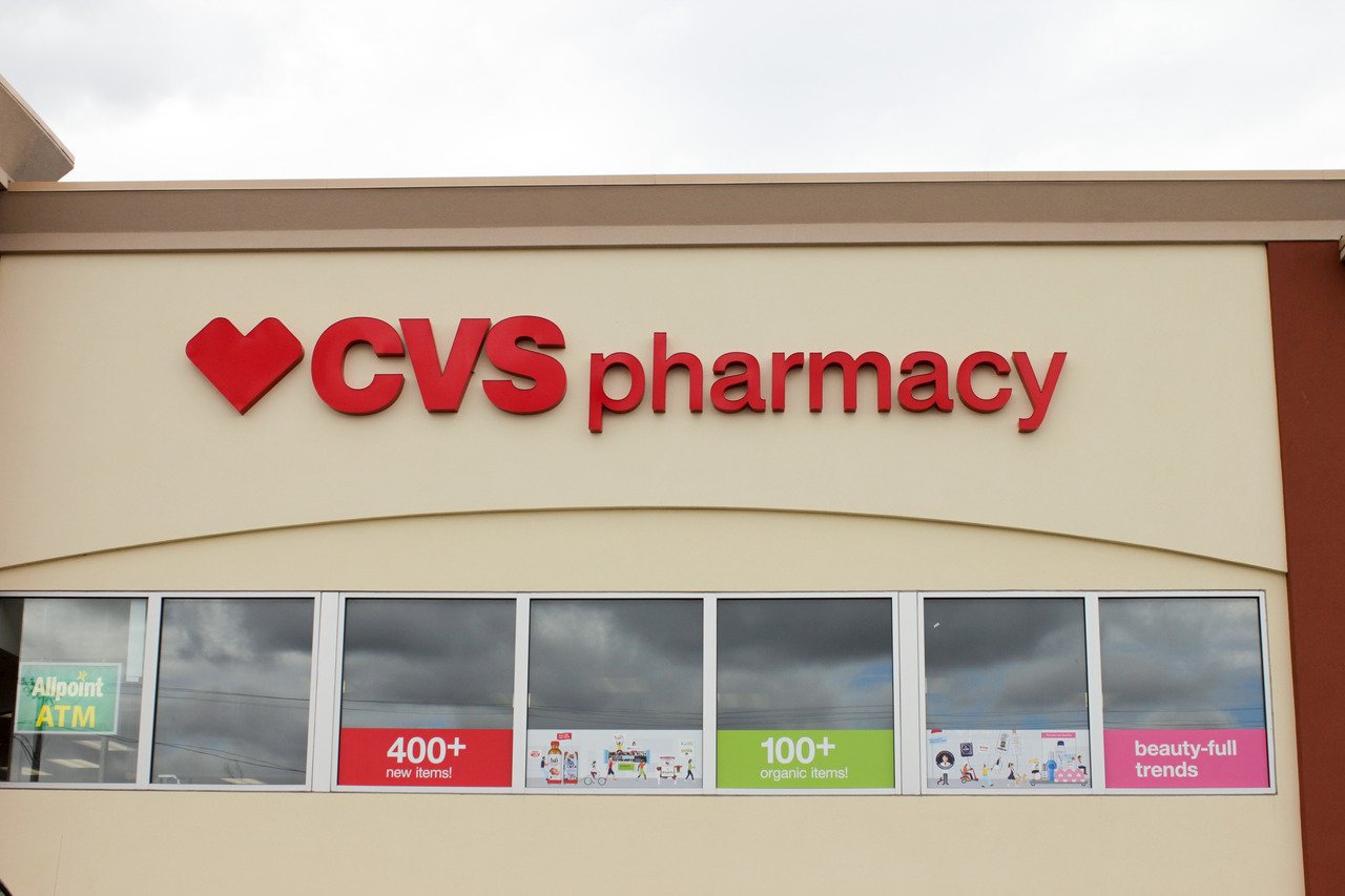 CVS Pharmacy store sign