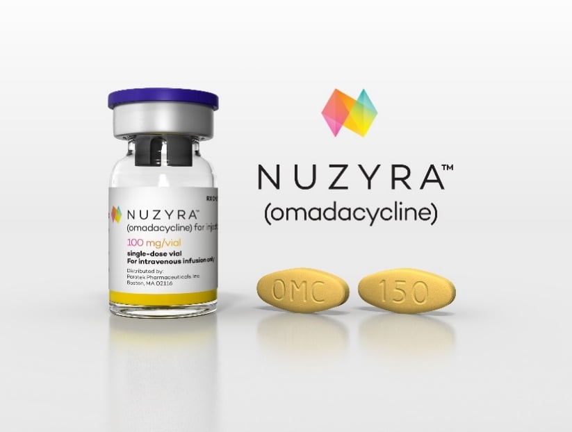 Nuzyra bottle and pills