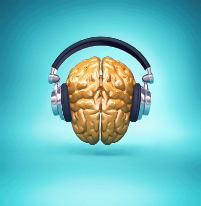 Brain music headphones