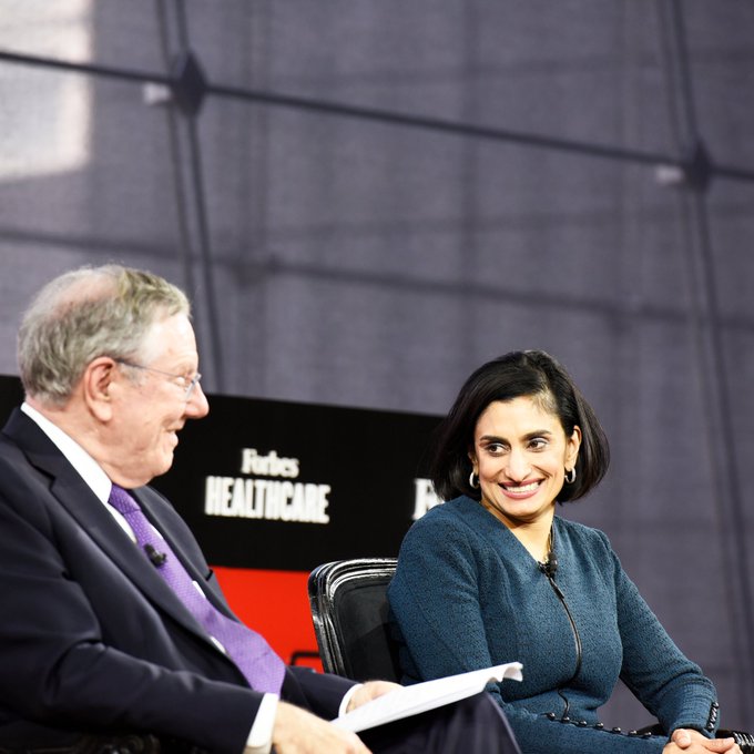 Seema Verma interviewed by Steve Forbes at Forbes Healthcare Summit