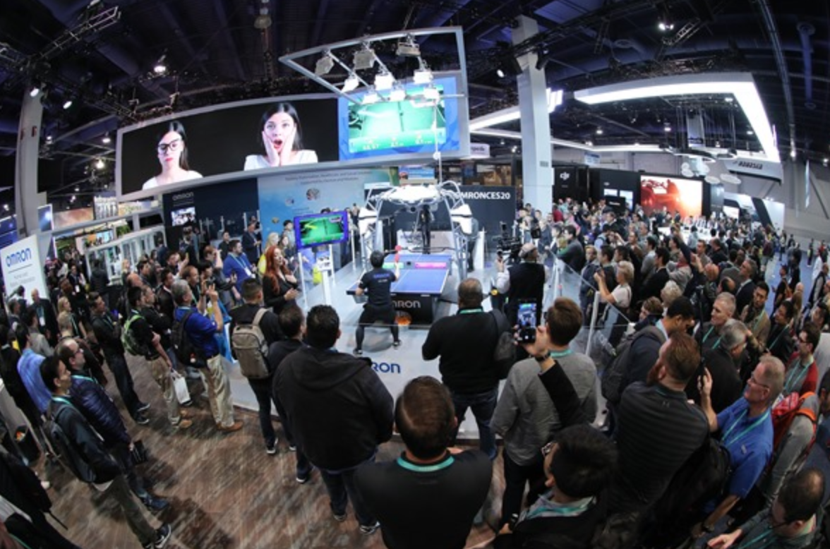 A look at the showfloor at CES