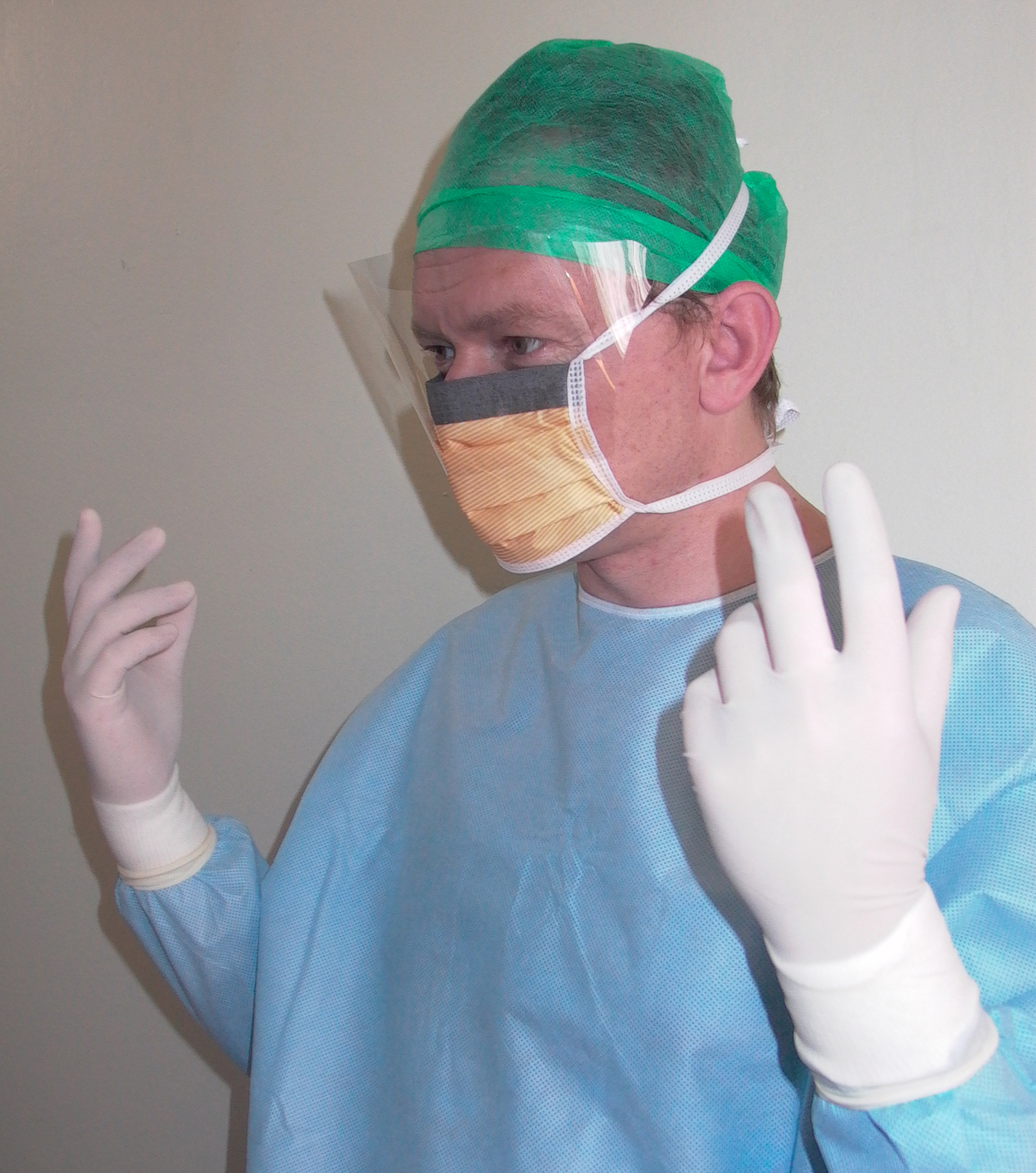 surgical face mask