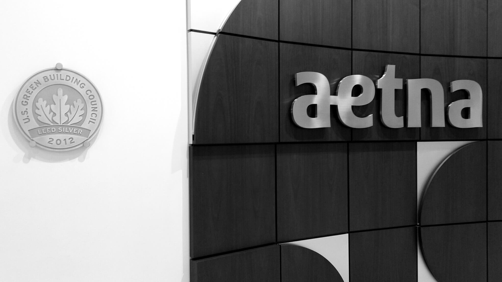 Aetna sign