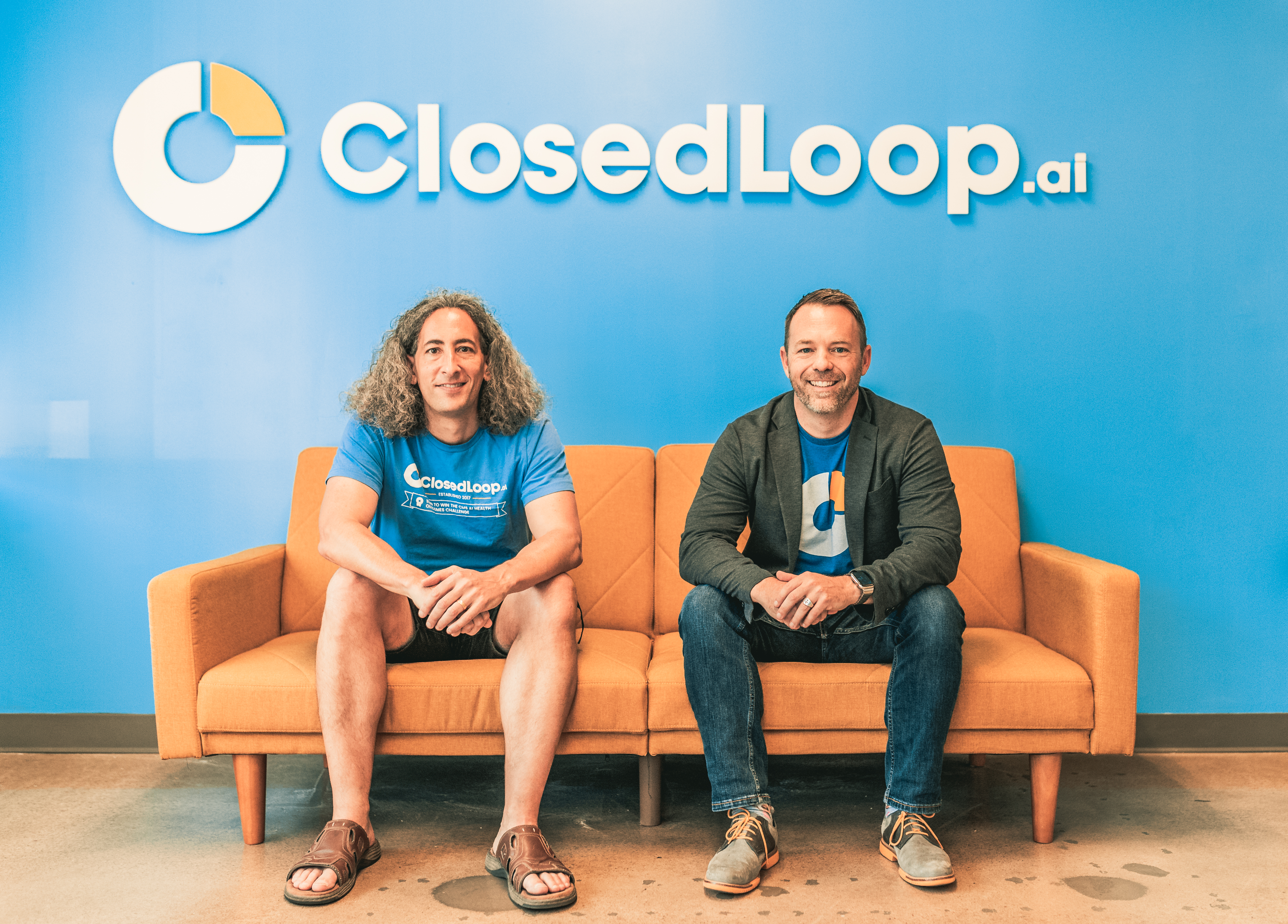 ClosedLoopai co-founders Dave DeCaprio CTO left and Andrew Eye CEO