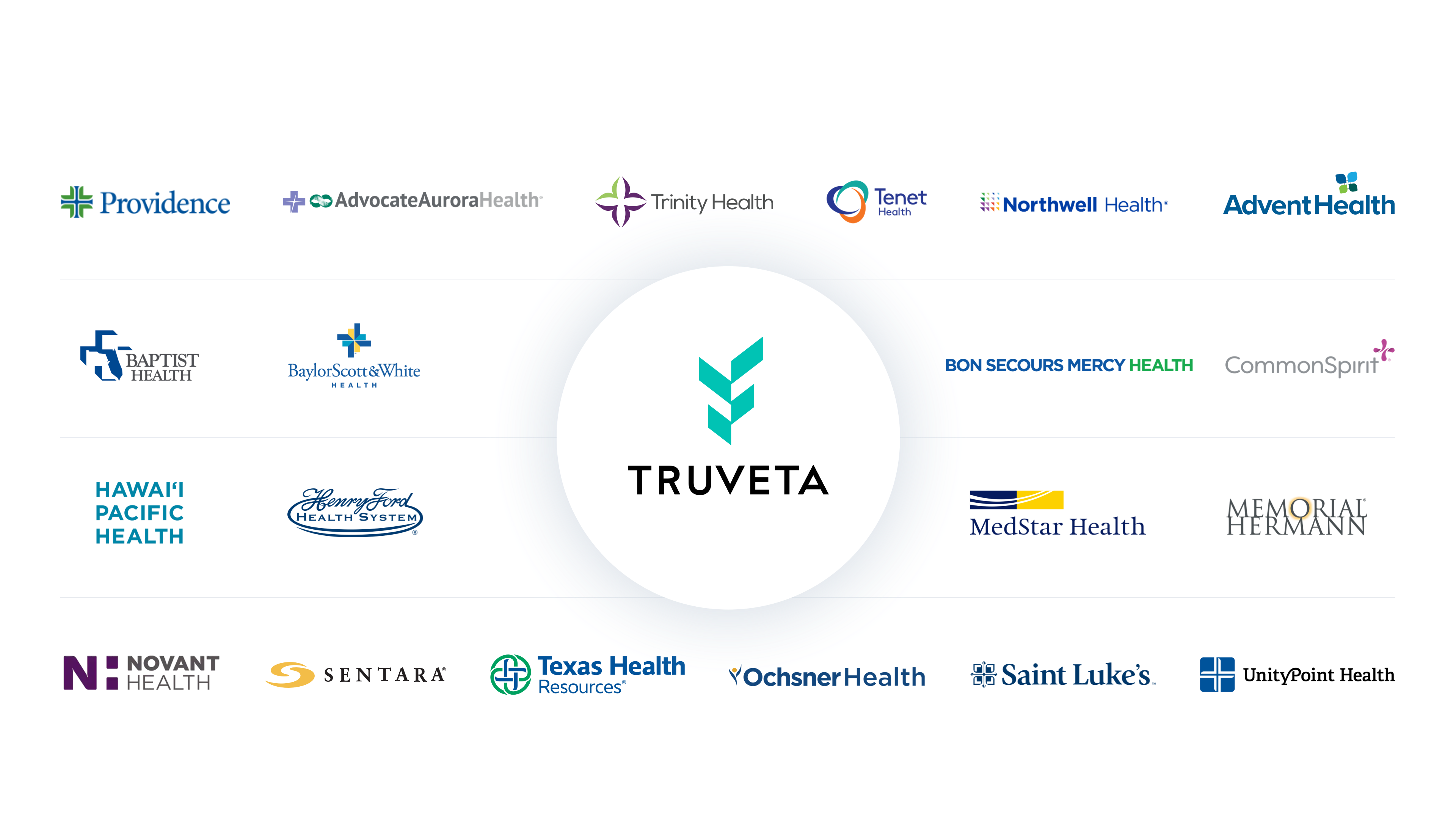 Truveta logo and partners Nov 2021