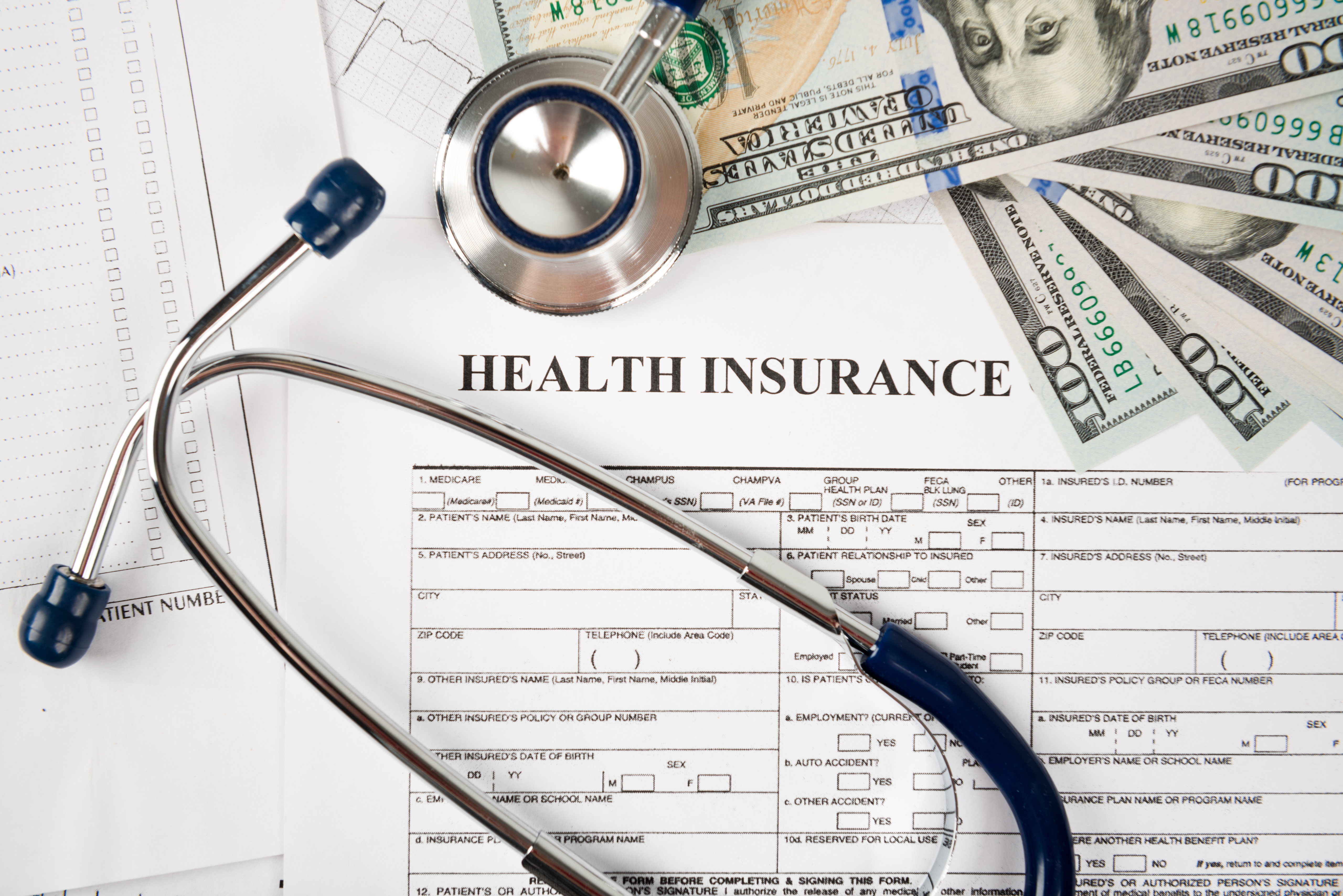 Health insurance form payer plan enroll