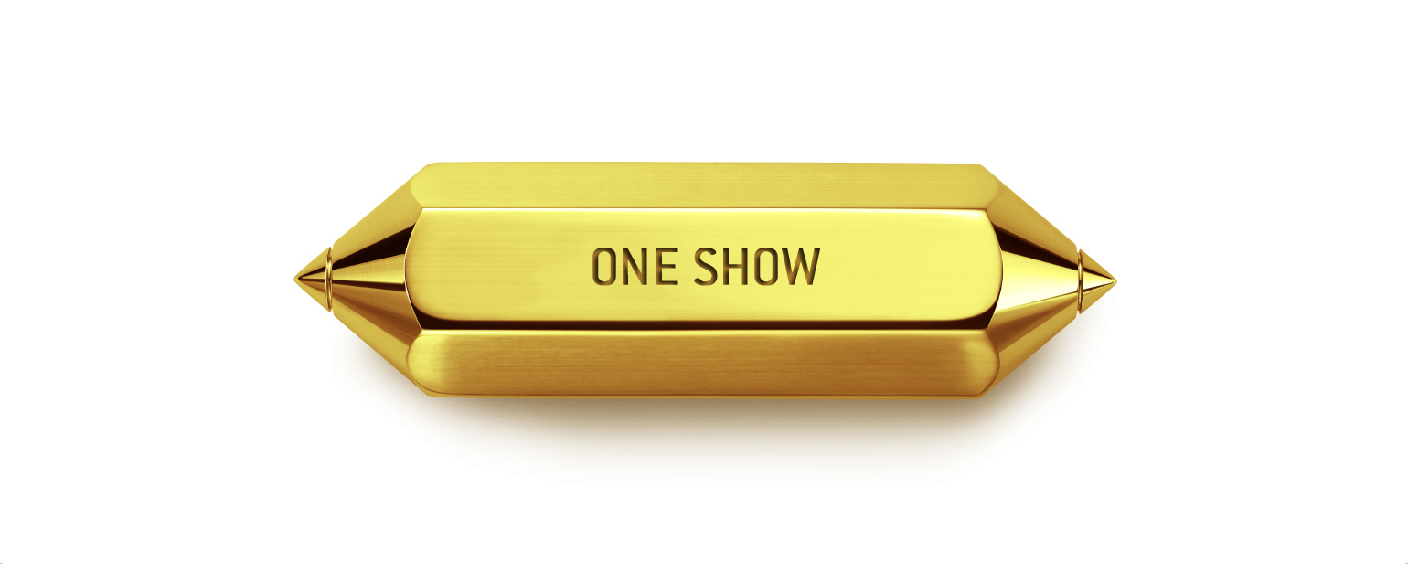 One Show Gold Pencil award