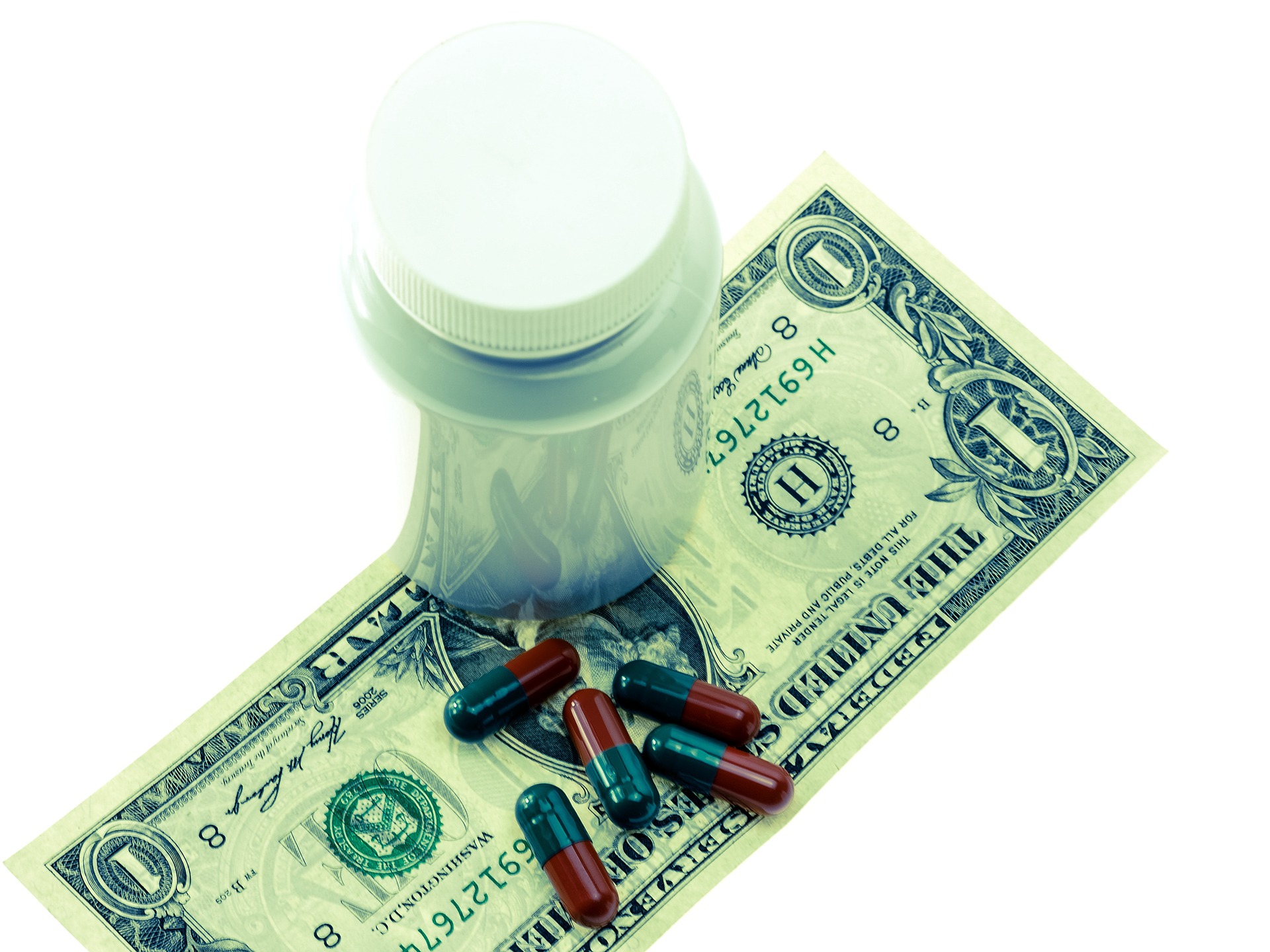 Drug prices healthcare costs pill money