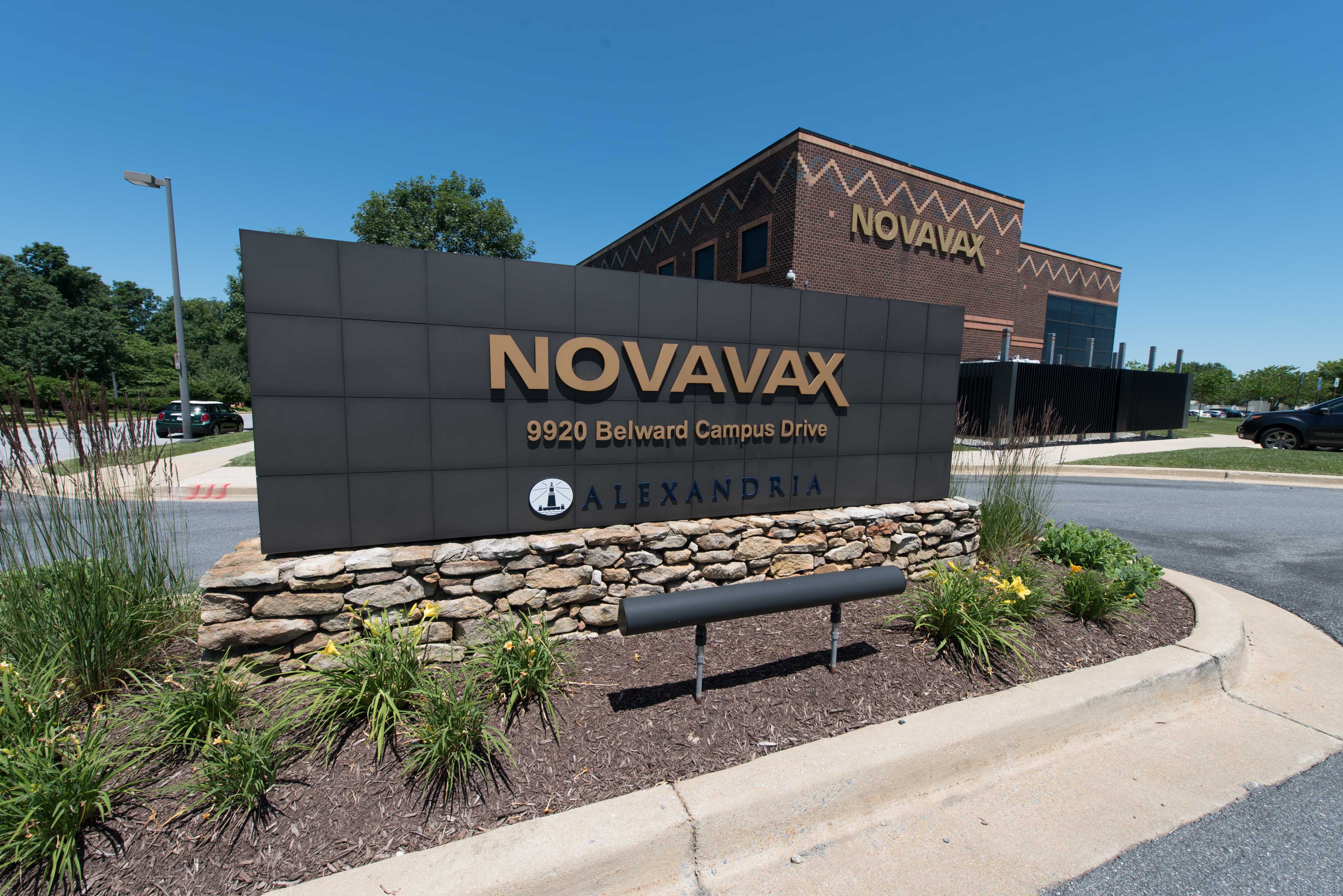 Novavax sign